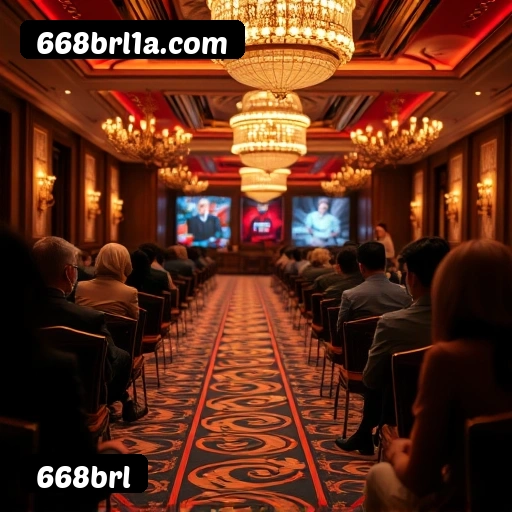Números do app 668brl em material de marketing — ilustração, não auditoria
